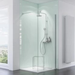 Schulte ExpressPlus DecoDesign Duschrückwand 100 X 255 Cm Hochglanz Light-Grün