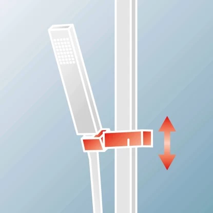 Schulte ExpressPlus Duschsystem White Style Version"Square" Mit Umsteller 5 Schulte ExpressPlus Duschsystem White Style Version"Square" Mit Umsteller – Bild 3