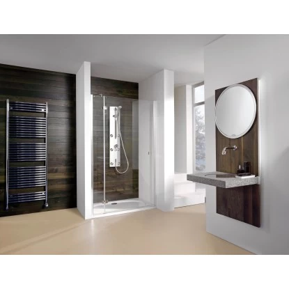 Breuer Drehtür Für Nische Espira Anschlag Rechts Silberperleffekt Klarglas 80 Cm 4 Breuer Drehtür Für Nische Espira Anschlag Rechts Silberperleffekt Klarglas 80 Cm – Bild 2