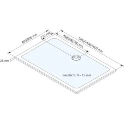Schulte Duschwanne Rechteck Schulte-plan Alpinweiß 90 Cm X 120 Cm -Duschwelt Verkauf 32020 2053 4060991011474 5