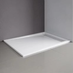 Schulte ExpressPlus Duschwanne Mit Rinne Chromoptik Extraflach 90 X 120 Cm -Duschwelt Verkauf 32020 2053 4060991037184 1
