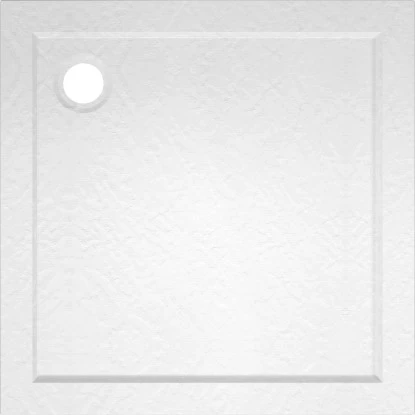 Baliv Duschwanne DW-90.110E Acryl In Steinoptik 90 Cm X 90 Cm Weiß 5 Baliv Duschwanne DW-90.110E Acryl In Steinoptik 90 Cm X 90 Cm Weiß – Bild 3