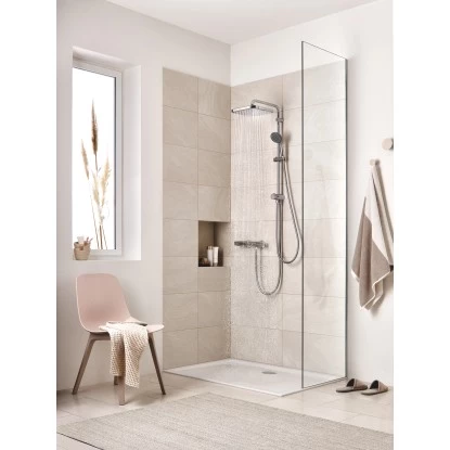 Grohe QuickFix Duschgarnitur Vitalio Start 250 Cube Mit Umsteller Wandmontage 6 Grohe QuickFix Duschgarnitur Vitalio Start 250 Cube Mit Umsteller Wandmontage – Bild 4