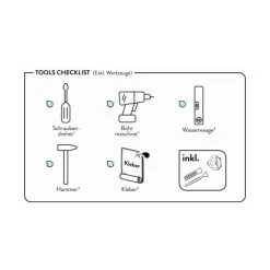 Baliv Duschbrause-Set DBS-50.150 Schwarz Matt -Duschwelt Verkauf 4048121070256 WEB02 271021
