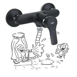 Baliv Duscharmatur DU-5750 Schwarz -Duschwelt Verkauf 4048122122589 S03 171220 L