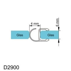 Schulte Dichtprofil Vertikal Für Serie MasterClass Und Garant 5 Schulte Dichtprofil Vertikal Für Serie MasterClass Und Garant -Duschwelt Verkauf 4060991014864 2053 6