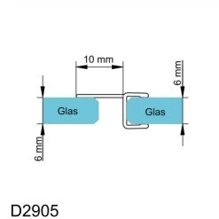 Schulte Dichtprofil Vertikal Für MasterClass Und Garant 5 Schulte Dichtprofil Vertikal Für MasterClass Und Garant -Duschwelt Verkauf 4060991015090 2053 6