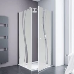 Schulte Alexa Style 2.0 Drehtür Inklusive Seitenwand 80 X 80 X 192 Cm