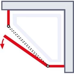 Schulte Fünfeckdusche Mit Drehtür Alexa Style 2.0 Chromoptik BxHxT 90x90x192 Cm 11 Schulte Fünfeckdusche Mit Drehtür Alexa Style 2.0 Chromoptik BxHxT 90x90x192 Cm -Duschwelt Verkauf 4060991019579 2053 05