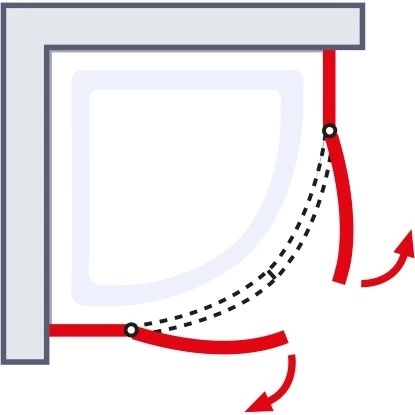 Schulte Runddusche Alexa Style 2.0 Echtglas 4-tlg. Alu-Natur 90 Cm X 90 Cm 6 Schulte Runddusche Alexa Style 2.0 Echtglas 4-tlg. Alu-Natur 90 Cm X 90 Cm – Bild 4