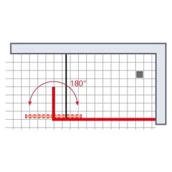 Schulte AlexaStyle 2.0 Duschwand Walk In Mit Bewegl. Element 80 X 30 X 190 Cm -Duschwelt Verkauf 4060991020292 3