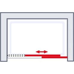 Schulte Schiebetür Mit Festelement Rechts In Nische MasterClass BxH 160 X 200 Cm 9 Schulte Schiebetür Mit Festelement Rechts In Nische MasterClass BxH 160 X 200 Cm -Duschwelt Verkauf 4060991028847 2053 03