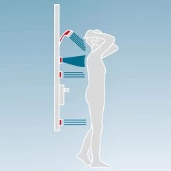 Schulte Dusch Master Rain Mit Thermostat Und Tellerkopfbrause -Duschwelt Verkauf 4060991035418 2053 5