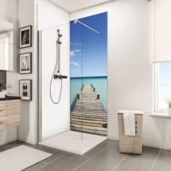 Schulte ExpressPlus Duschrückwand DecoDesign Foto Steg Malediven 210 X 90 Cm -Duschwelt Verkauf 4060991036705 2053 7