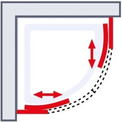 Schulte ExpressPlus Runddusche Kristall/Trend Inkl. Duschwanne 80x80cm 15 Schulte ExpressPlus Runddusche Kristall/Trend Inkl. Duschwanne 80x80cm -Duschwelt Verkauf 4060991038143 2053 6