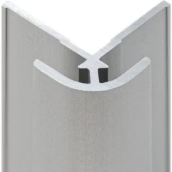 Schulte Eckverbinder Für Duschrückwände DecoDesign In Alu-Natur Länge 255 Cm