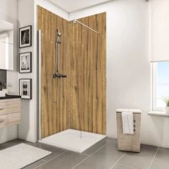 Schulte ExpressPlus DecoDesign Duschrückwand Dekor Schwarzwaldeiche 255 X 150 Cm -Duschwelt Verkauf 4060991068119 Bild03