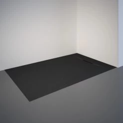 Schulte ExpressPlus Duschwanne DWM-Tecmit Steinstruktur 90 X 140 Cm Anthrazit