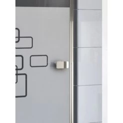 Schulte Youngline Drehtür Für Nische Chromoptik Dekor Cubic -Duschwelt Verkauf 439638 4081 21