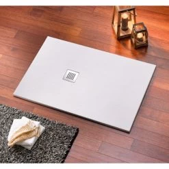 Ottofond Duschwanne Strato 100 Cm X 80 Cm X 2,4 Cm Weiß -Duschwelt Verkauf 440896 3209 2