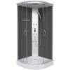 Sanotechnik Komplettduschkabine Punto 209 Cm X 90 Cm X 90 Cm Schwarz -Duschwelt Verkauf 485437 4633 1