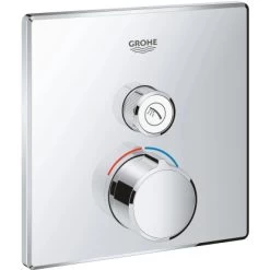 Grohe Unterputzmischer SmartControl Mit 1 Absperrventil Chrom Eckig