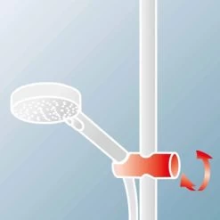 Schulte Duschsystem DuschMaster Rain Classic Rund Edelstahloptik -Duschwelt Verkauf 577626 2053 2