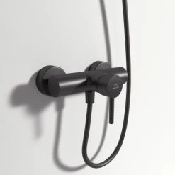 Ideal Standard Brausearmatur Ceraline AP Silk Black -Duschwelt Verkauf 606044 3049 6