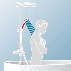 Schulte ExpressPlus Duschsystem White Style Version"Square" Mit Umsteller 20 Schulte ExpressPlus Duschsystem White Style Version"Square" Mit Umsteller -Duschwelt Verkauf 60991064524 2053 064524 10