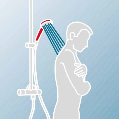 Schulte ExpressPlus Duschsystem White Style Version"Square" Mit Umsteller 11 Schulte ExpressPlus Duschsystem White Style Version"Square" Mit Umsteller – Bild 9