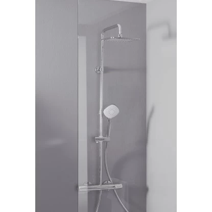 Ideal Standard Duschsystem Mit Brausethermostat Ceratherm T100 Chrom 10 Ideal Standard Duschsystem Mit Brausethermostat Ceratherm T100 Chrom – Bild 8