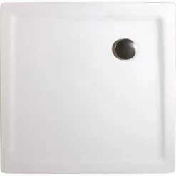 Schulte Duschwanne Eckig Extra-flach Mineralguss 90 X 90 Cm