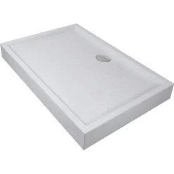 Sanotechnik Duschwanne 120 Cm X 80 Cm Weiß