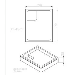 Ottofond Wannenträger Samos 80 Cm X 75 Cm 5 Ottofond Wannenträger Samos 80 Cm X 75 Cm -Duschwelt Verkauf 674899 3209 2