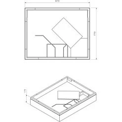 Duschwannenträger Für Ottofond Samos 100 Cm X 80 Cm 5 Duschwannenträger Für Ottofond Samos 100 Cm X 80 Cm -Duschwelt Verkauf 765876 4034 17014473 2