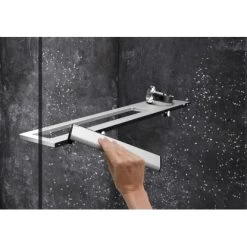 Hüppe Duschablage ZB Select+ Wischer Silber Matt -Duschwelt Verkauf 809390 2438 SL2501087