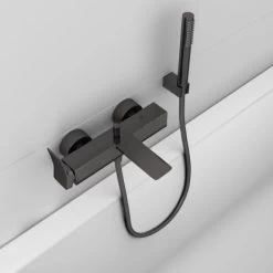 Ideal Standard Brausehalter Idealrain Atelier Grey Eckig Für Handbrause -Duschwelt Verkauf 887366 3049 3