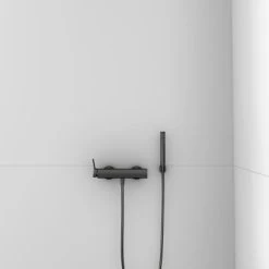 Ideal Standard Brausehalter Idealrain Atelier Grey Eckig Für Handbrause -Duschwelt Verkauf 887366 3049 5