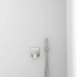 Ideal Standard Brausehalter Idealrain Atelier Silver Eckig Für HB + Schlauch -Duschwelt Verkauf 887385 3049 3