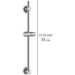 Wenko Duschstange Chrom Befestigen Ohne Bohren -Duschwelt Verkauf 903353 1068 04