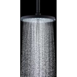 Wenko Regenduschkopf Ultimate Shower Schwarz/Grau Ø 25 Cm -Duschwelt Verkauf 903630 1068 08