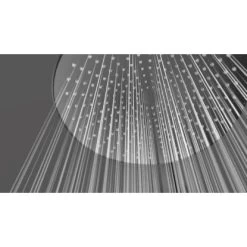 Wenko Regenduschkopf Ultimate Shower Schwarz/Grau Ø 25 Cm -Duschwelt Verkauf 903630 1068 13