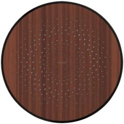 Wenko Regenduschkopf Watersaving Wood Ø 22,5 Cm -Duschwelt Verkauf 903683 1068 08