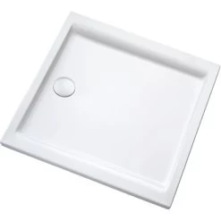 Markenset Design Duschwanne Komplett-Set 80 Cm X 80 Cm X 5 Cm