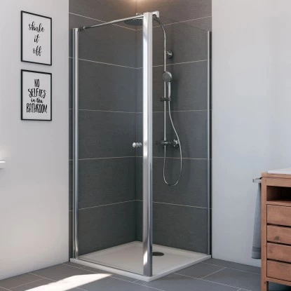 Breuer Drehtür Links Für Seitenwand Elana 6 Weiß Klarglas 75 Cm 3 Breuer Drehtür Links Für Seitenwand Elana 6 Weiß Klarglas 75 Cm