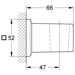Grohe Handbrausehalter Allure Brilliant FürWandmontagen -Duschwelt Verkauf brilliant handbrausehalter 1