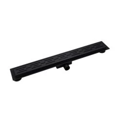 Verosan+ Duschrinnen-Komplettset Isel 70 Cm Matt-Schwarz