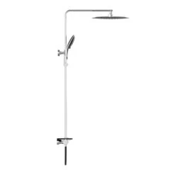 Eisl Überkopfbrause-Set Grande Vita Mit Thermostatablage Chrom-Schwarz -Duschwelt Verkauf etgrandevitachromschwarz 3