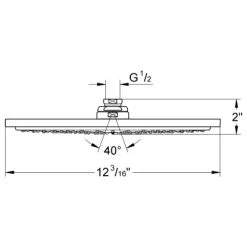 Grohe Kopfbrause Rainshower Cosmopolitan 310 5 Grohe Kopfbrause Rainshower Cosmopolitan 310 -Duschwelt Verkauf hower cosmo 310 kopfbrause
