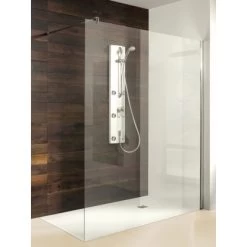 Breuer Walk-In Duschwand Entra Chrom Klarglas 100 Cm -Duschwelt Verkauf tenwand klarglas typ0886 1